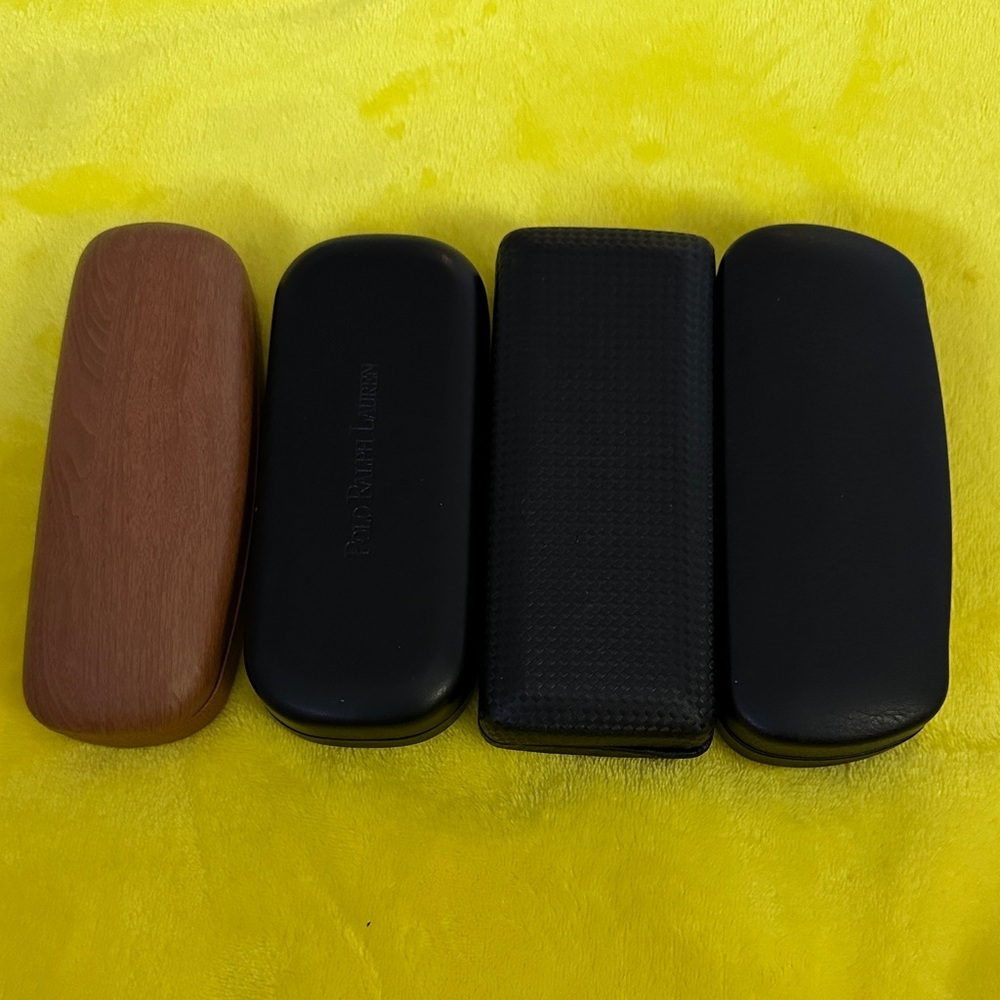 Polo by Ralph Lauren Classic Black Eyeglass Case